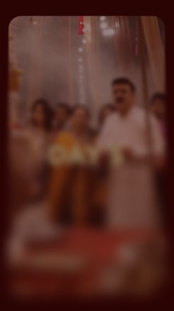 Dancers gathered on the Garba ground on day one